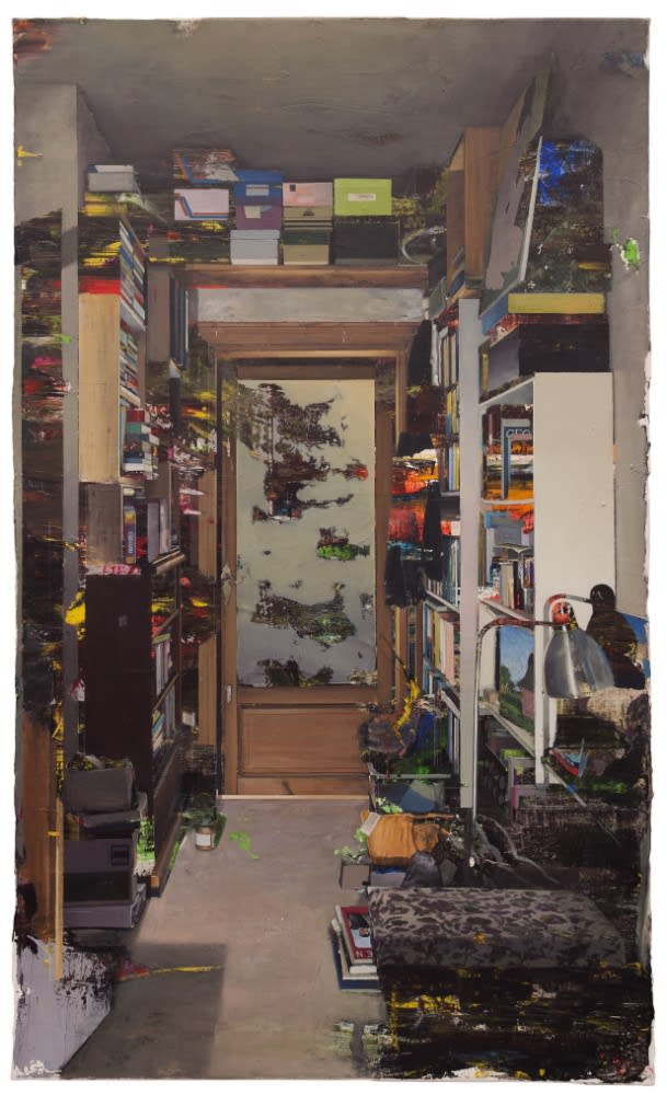 CARLOS SAGRERA - TUNNEL - 2017 - ACRYLIC ON CANVAS - 100 X 60 CM