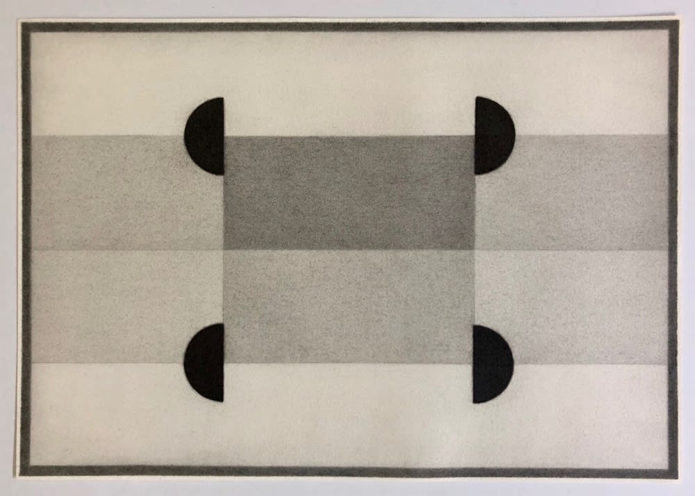 PETE SCHULTE - UNTITLED - 2018 - GRAPHITE ON PAPER - 28 X 35,5 CM