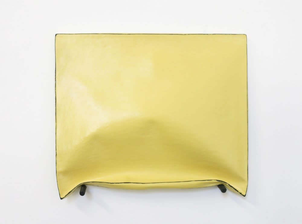 JOHAN DE WIT - UNTITLED - 2018 - PAPER, RESINS, ACRYLIC - 29,5 X 25 X 4 CM