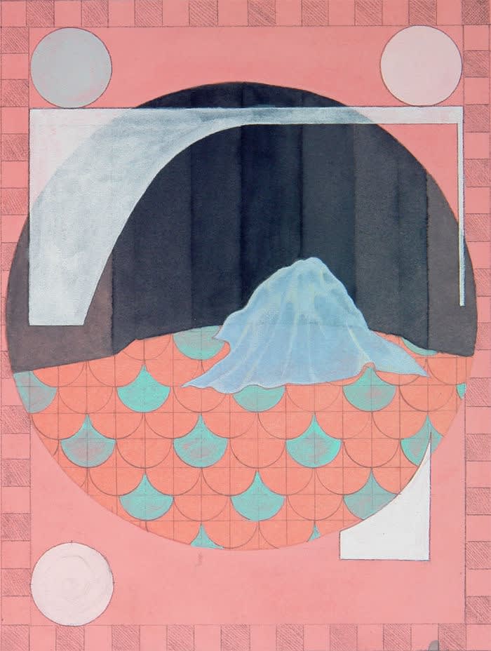 MATTHIAS SCHAAREMAN - NR 1704 - 2017 - GOUACHE ON PAPER - 24,5 X 19 CM