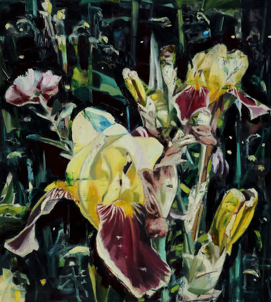 ANNA BITTERSOHL - KEINE MACHT - 2018 - OIL ON CANVAS - 100 X 90 CM