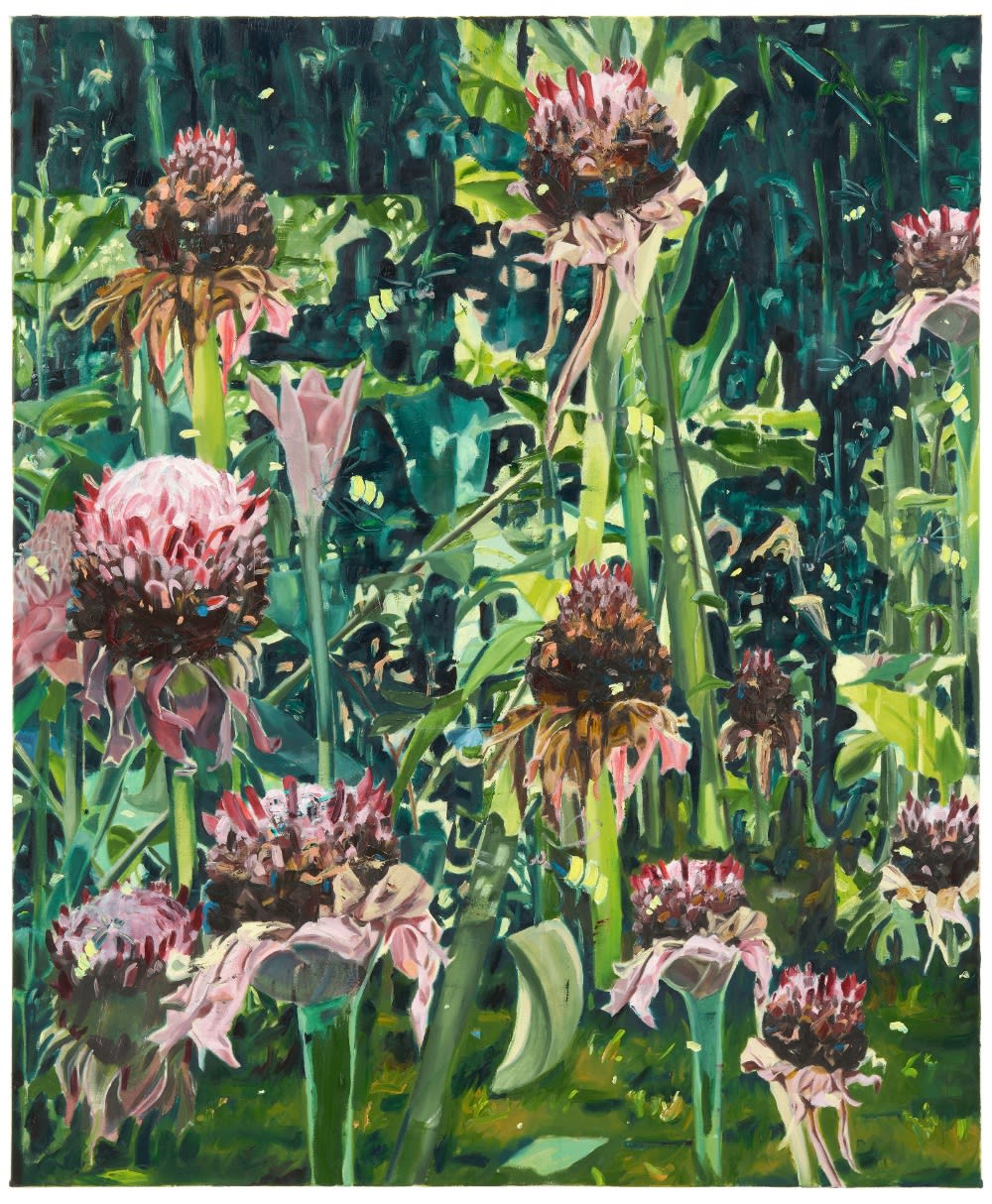 ANNA BITTERSOHL - DIE ANDERE SEITE - 2017 - OIL ON CANVAS -170 X 140 CM