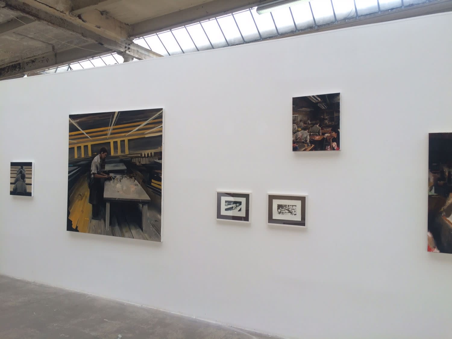 Rundgang der Spinnerei Galerien