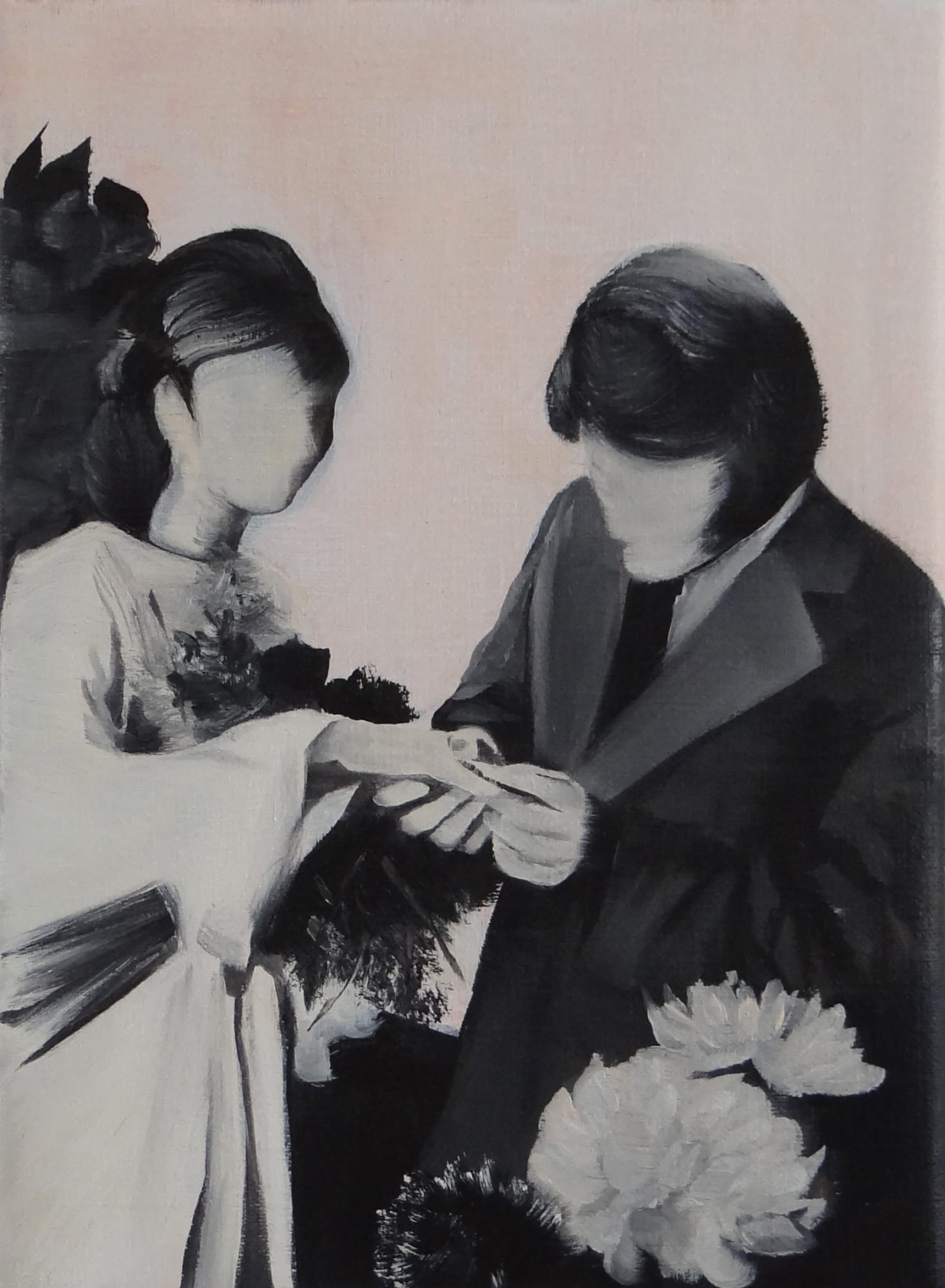 NATALIA OSSEF - PATCHWORK - 2015 - OIL ON CANVAS - 24 X 18 CM