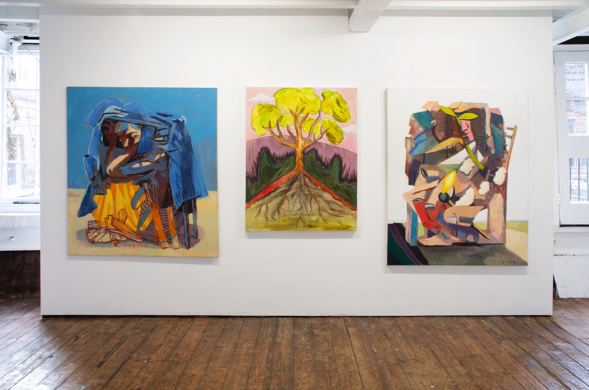 Matches struck unexpectedly in the dark (curated by Samuele Visentin for Oneroom Gallery, London)