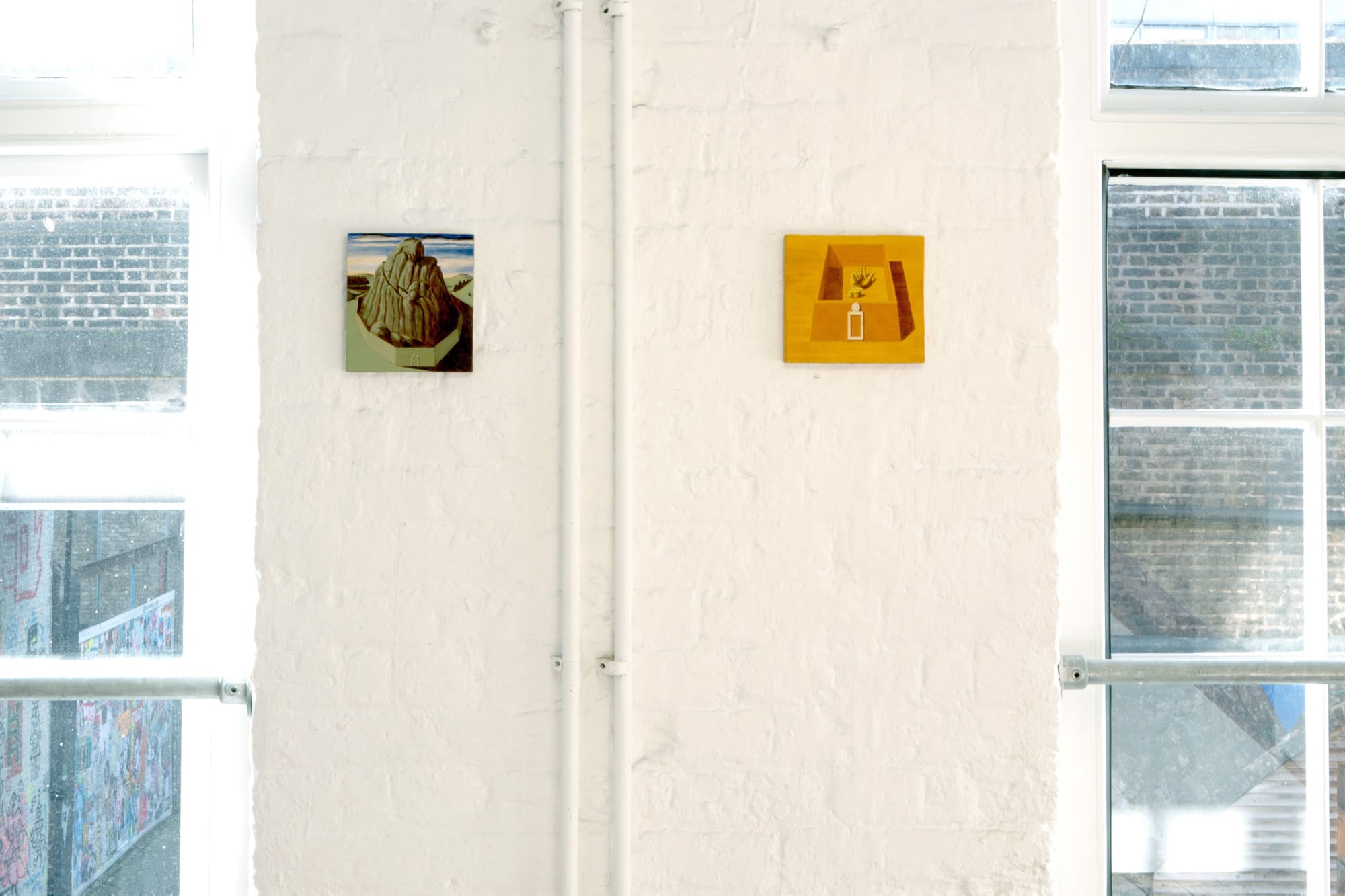 Matches struck unexpectedly in the dark (curated by Samuele Visentin for Oneroom Gallery, London)