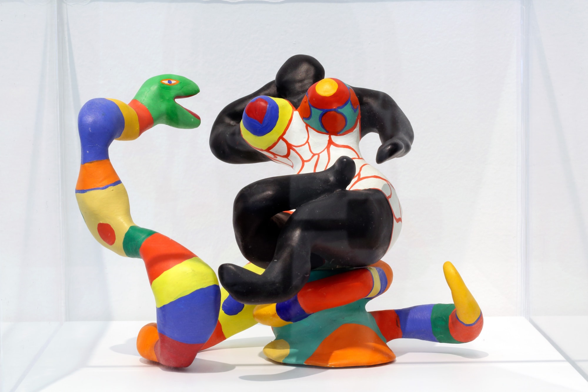 Niki de Saint Phalle, Nana Assise sur un serpent, 1984