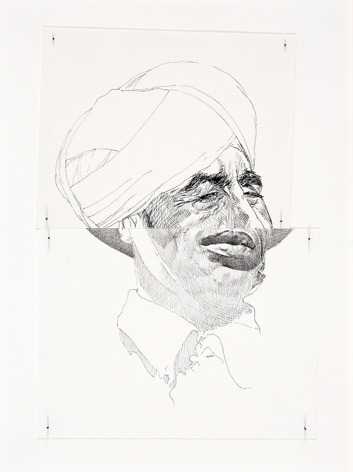 Nidhal Chamekh, nos visages No. IV, 2019