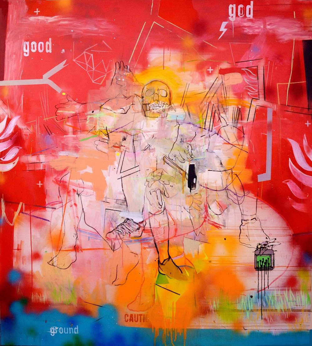 Thameur Mejri, Untitled (good god), 2018