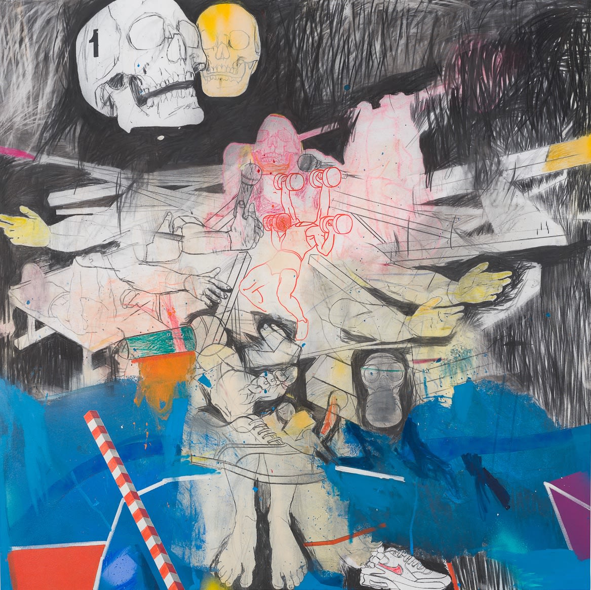 Thameur Mejri, Once inside all I hold is ash, 2022