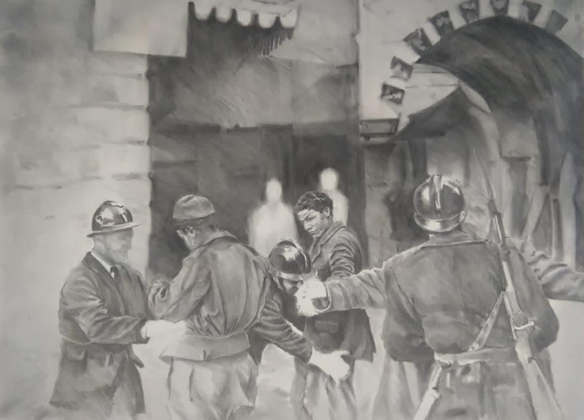 Nidhal Chamekh, Troubles de Tunis, 2018