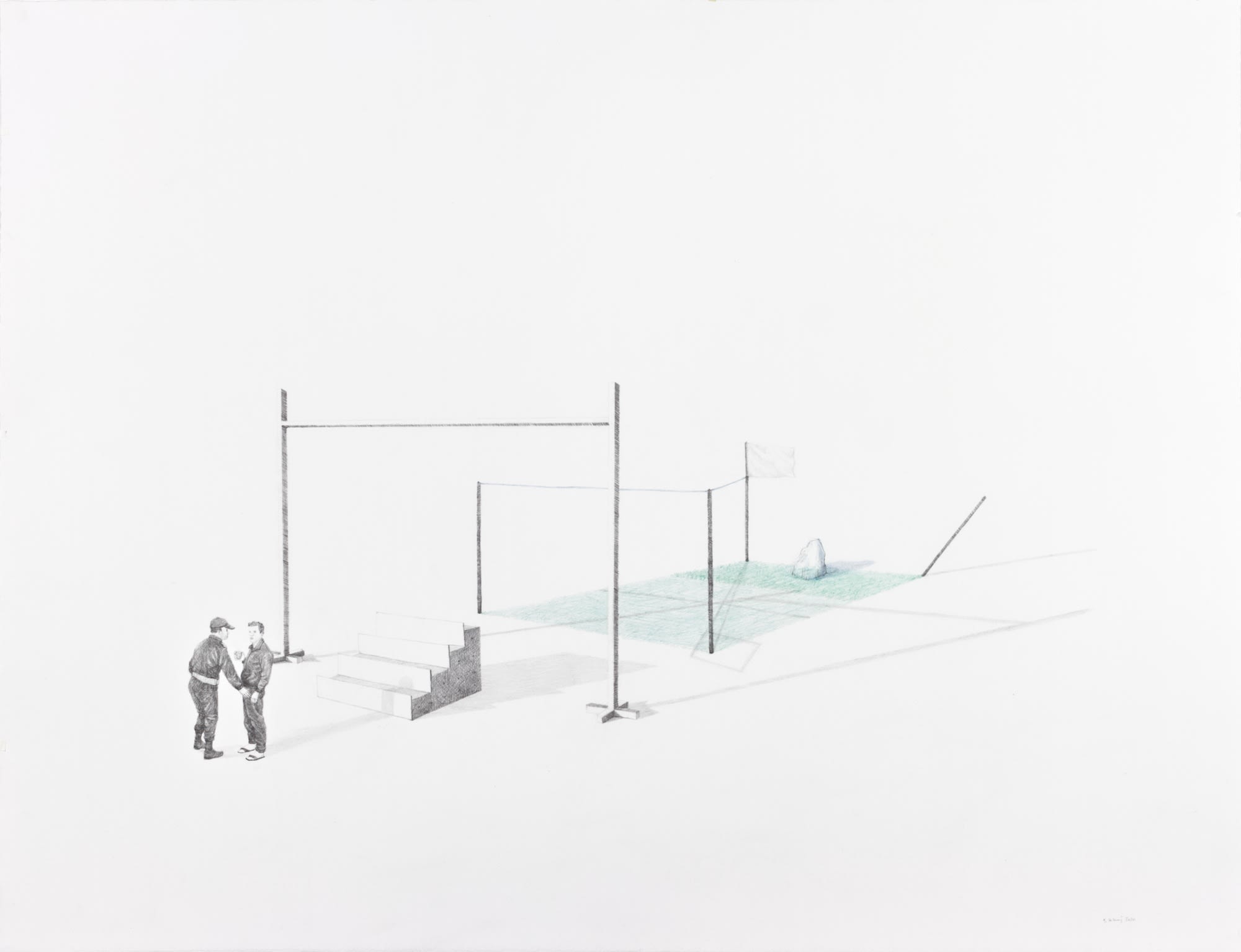 Massinissa Selmani, Derrière soi, les jours intacts, 2020