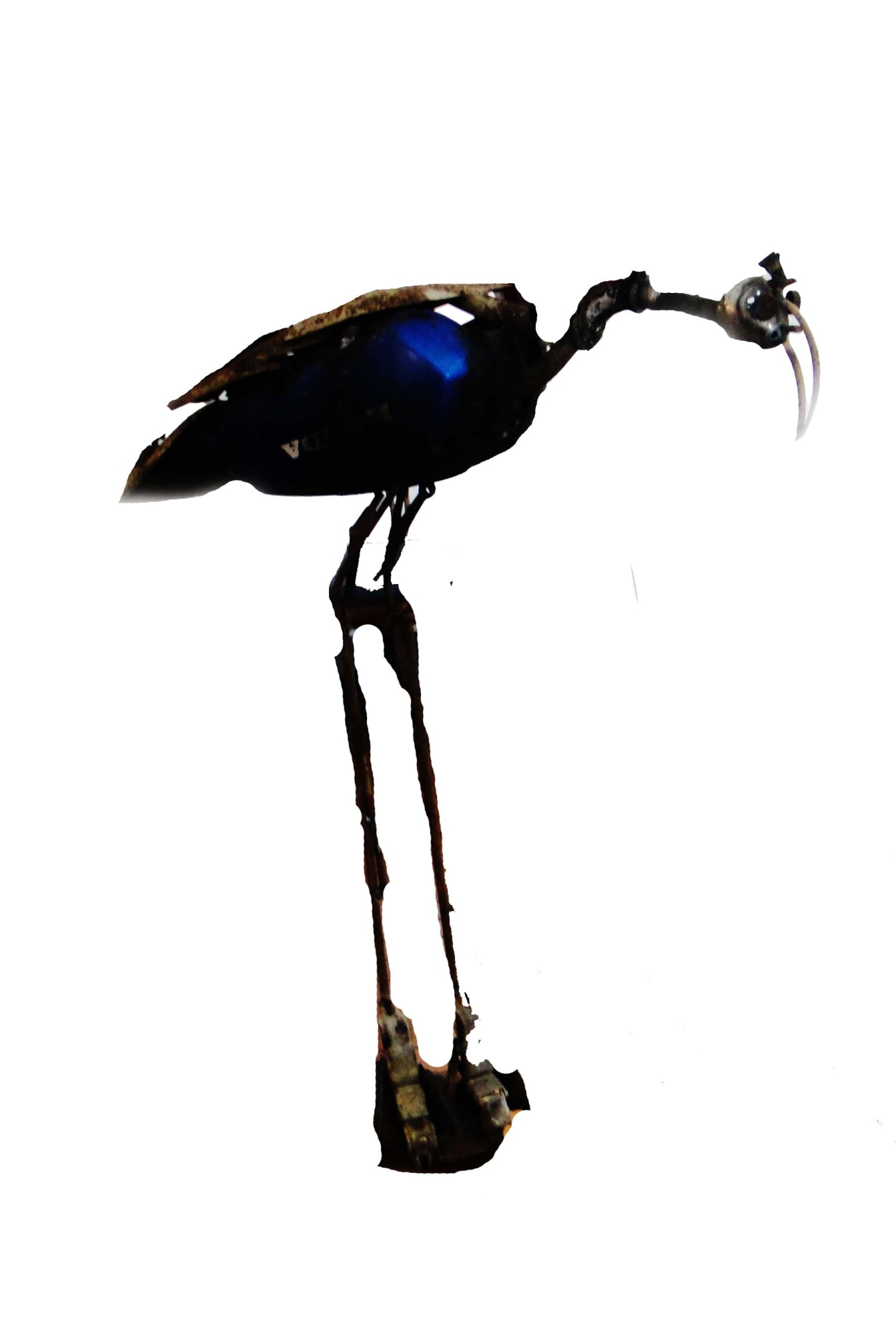 Prageeth Manohansa Black Stalk, 2010 Scrap Metal 137.2 x 33 x 109.2 cm 54 x 13 x 43 in
