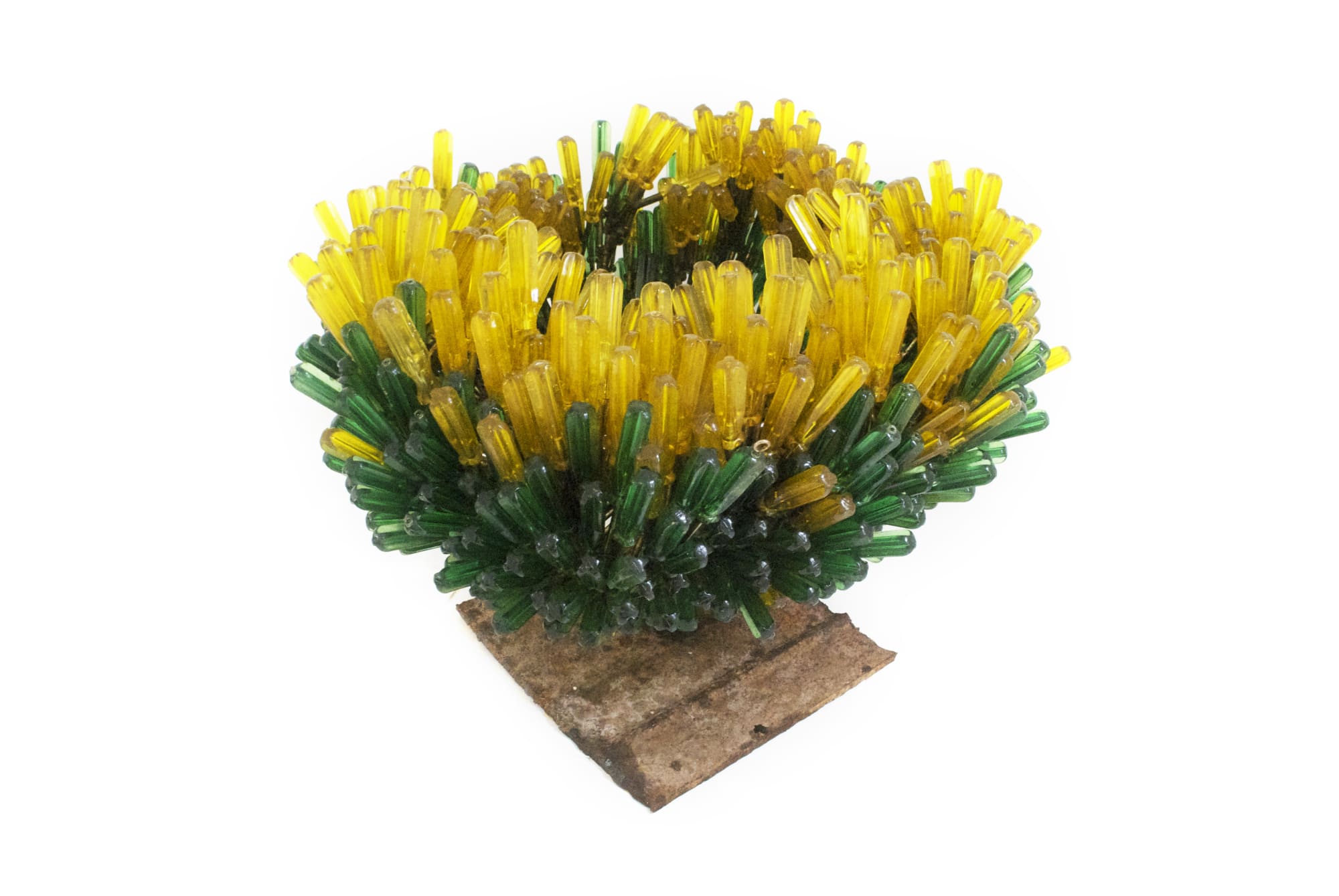 Prageeth Manohansa Chromatic II Screwdrivers on metal frame 63 x 63 x 48 cm 24 3/4 x 24 3/4 x 18 7/8 in