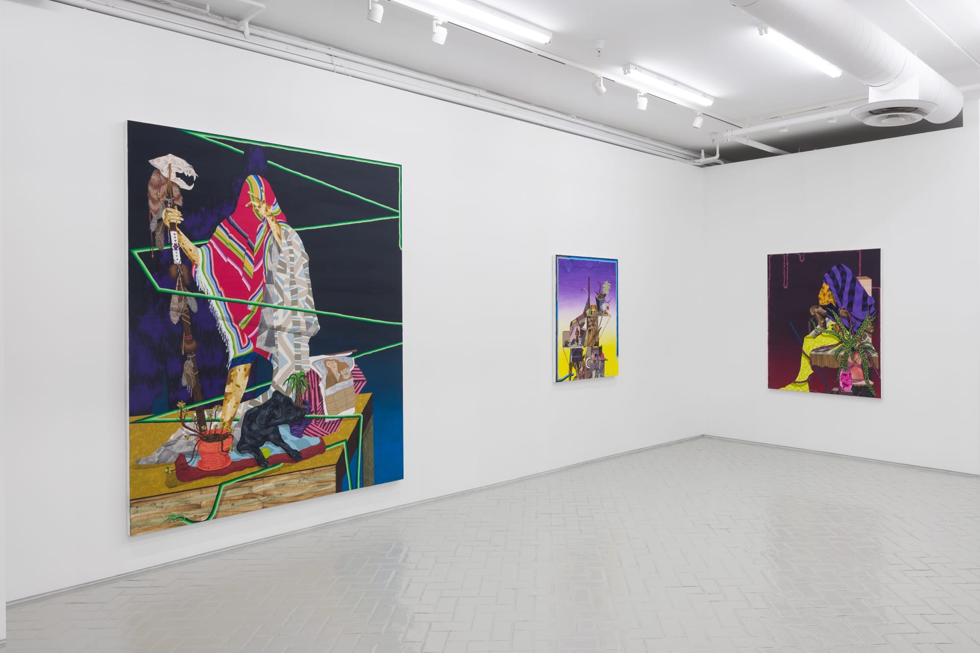 Amir H. Fallah. Reflections and Returns, Shulamit Nazarian, Los Angeles, 2021