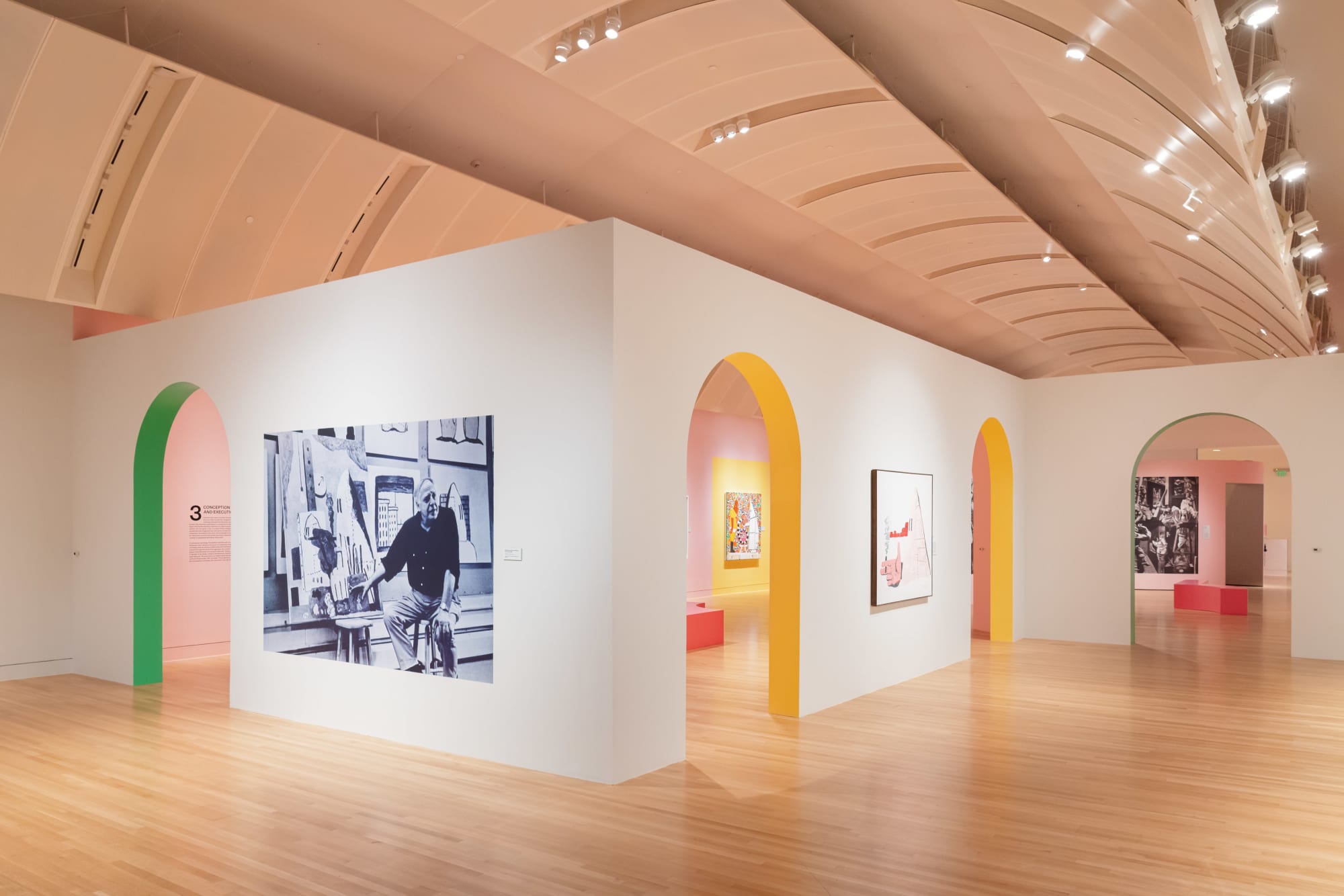 Trenton Doyle Hancock, Draw Them In, Paint Them Out: Trenton Doyle Hancock Confronts Philip Guston, Skirball Cultural Center, Los Angeles, CA, October 16, 2025–March 1, 2026. Photograph by Sarah Golonka.