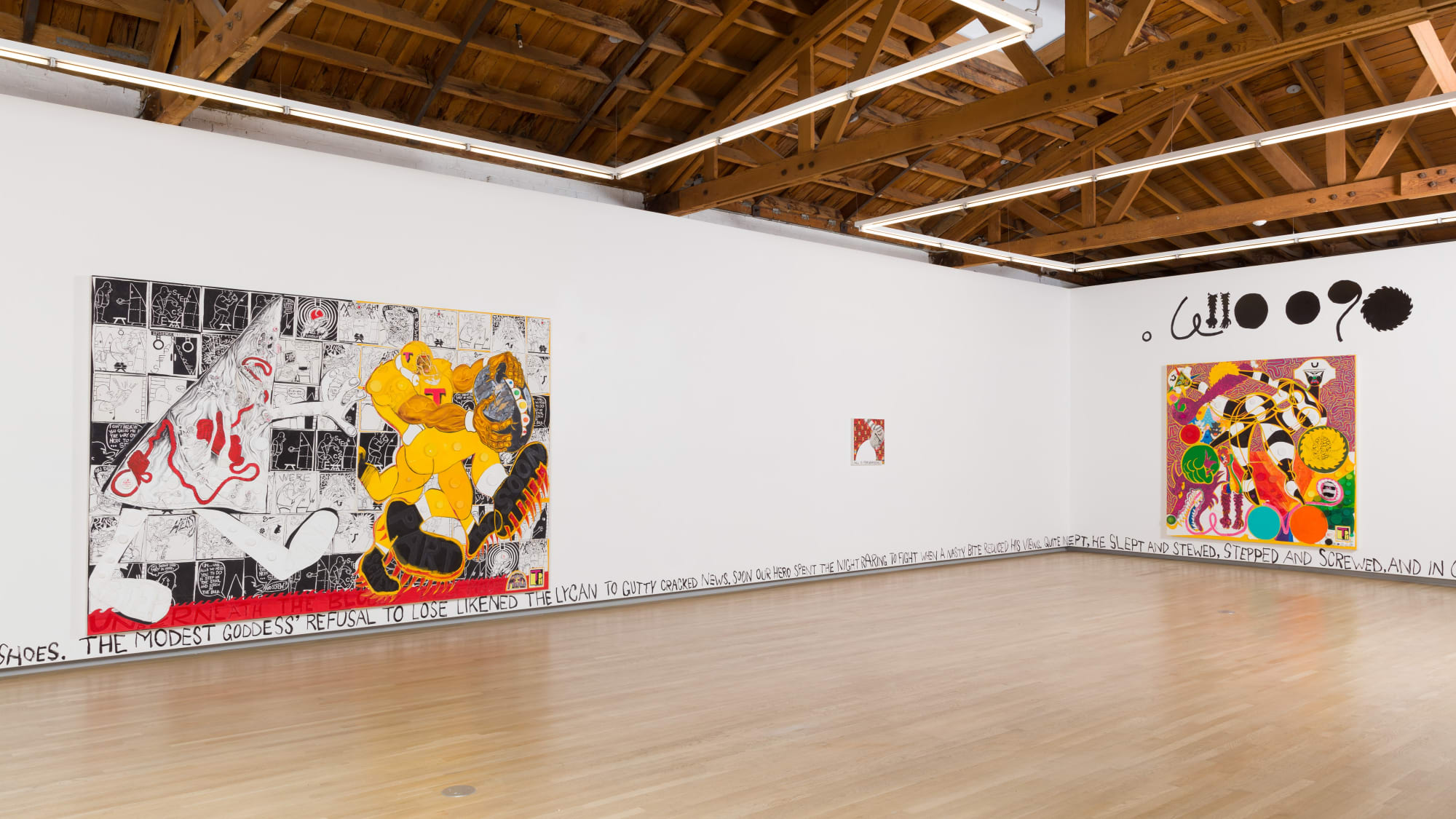 Trenton Doyle Hancock. An Ingenue’s Hues and How to Use Cutty Black Shoes, Shulamit Nazarian, Los Angeles, 2019