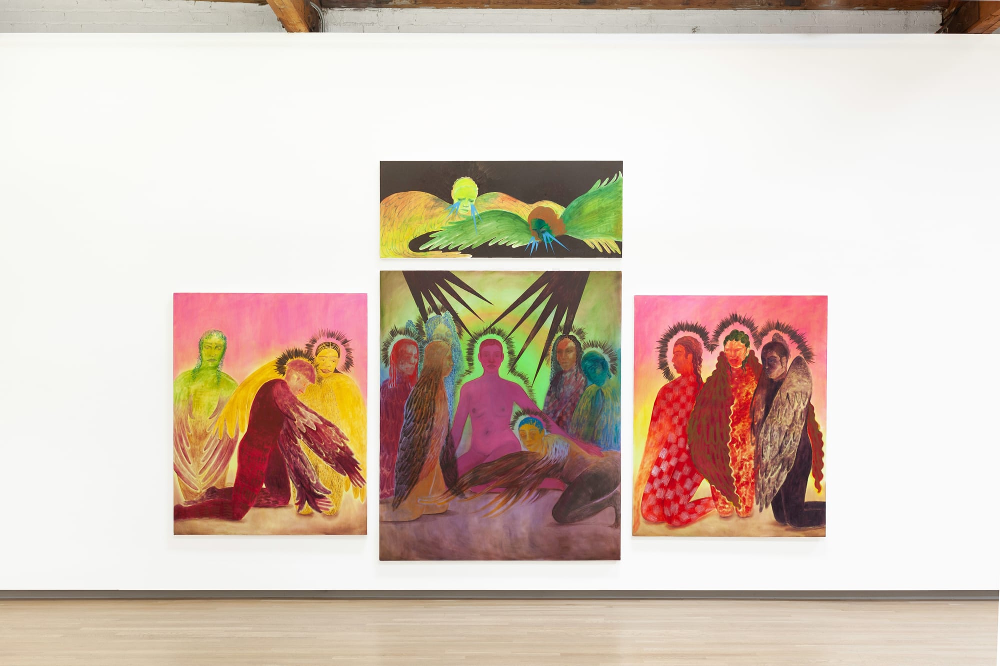 Naudline Pierre, For I Am With You Until the End of Time, installation view
