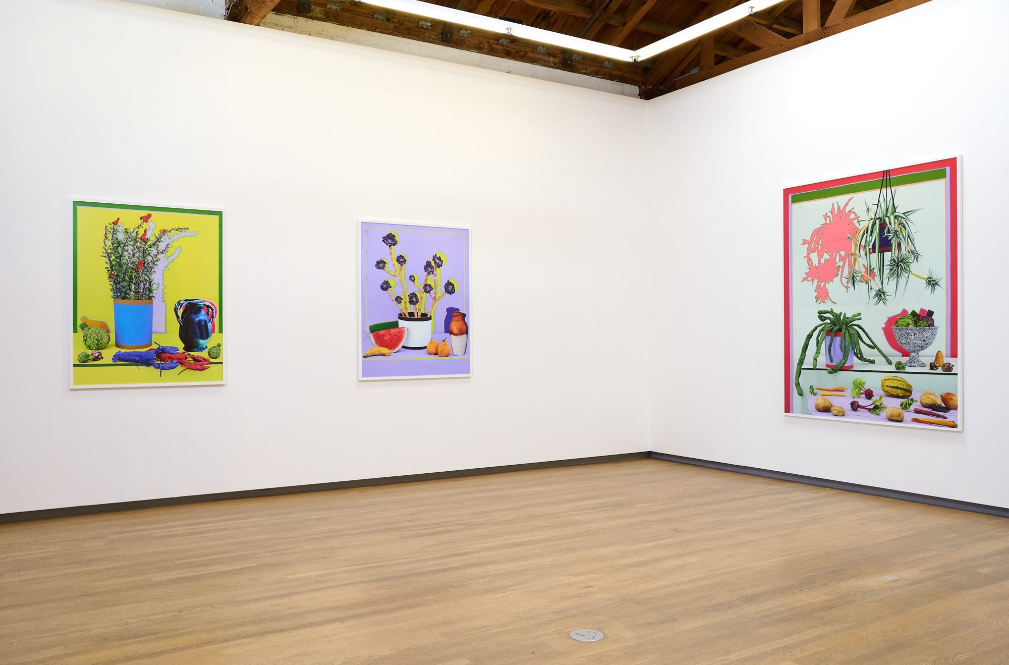 Daniel Gordon: Orange Sunset With Flowers, Fruit, and Vessels, April 20, 2024 – May 25, 2024, Nazarian / Curcio, Los Angeles.