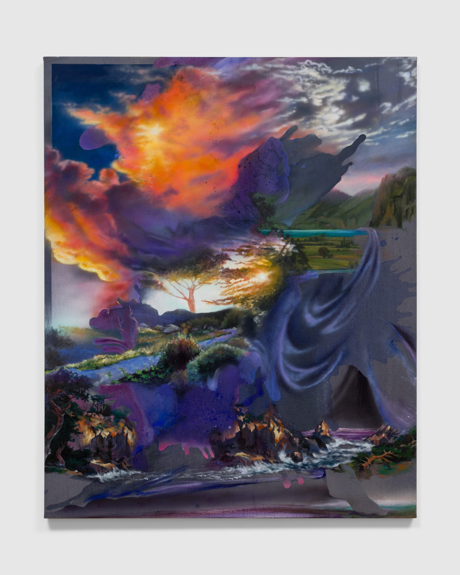Annie Lapin,Toward Esalen, 2024
