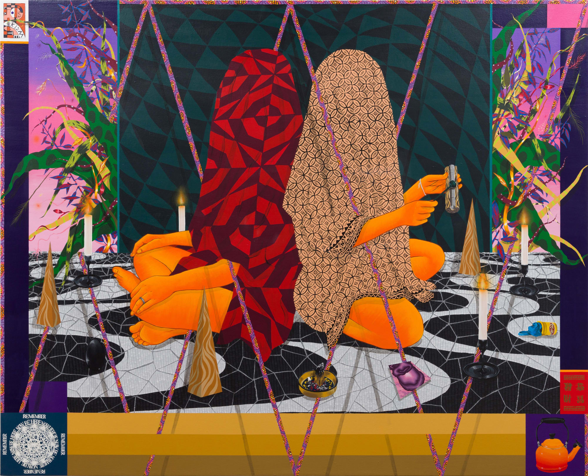 Amir H. Fallah, Remember Now Be Here, 2019