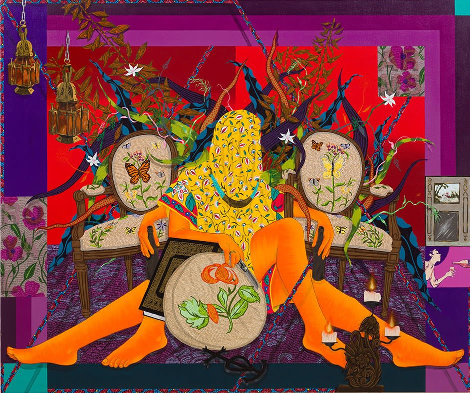 Amir H. Fallah, Papillon, 2018