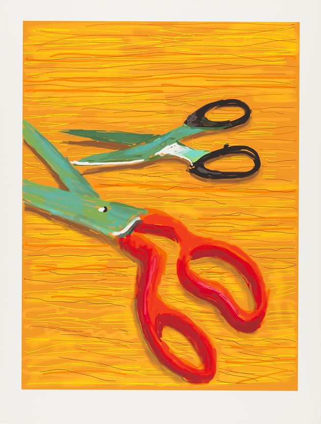 David Hockney, Double Portrait, 2011