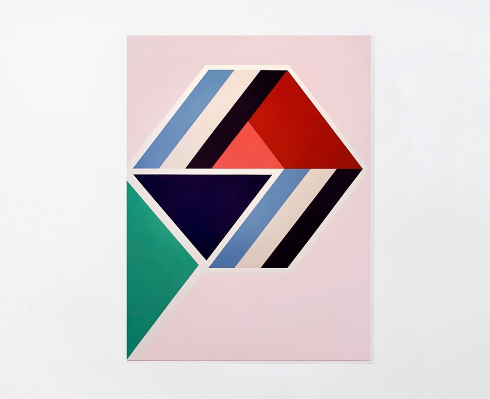 Effervescence in Pink, 2014 Tempera on linen, 200 x 150 cm