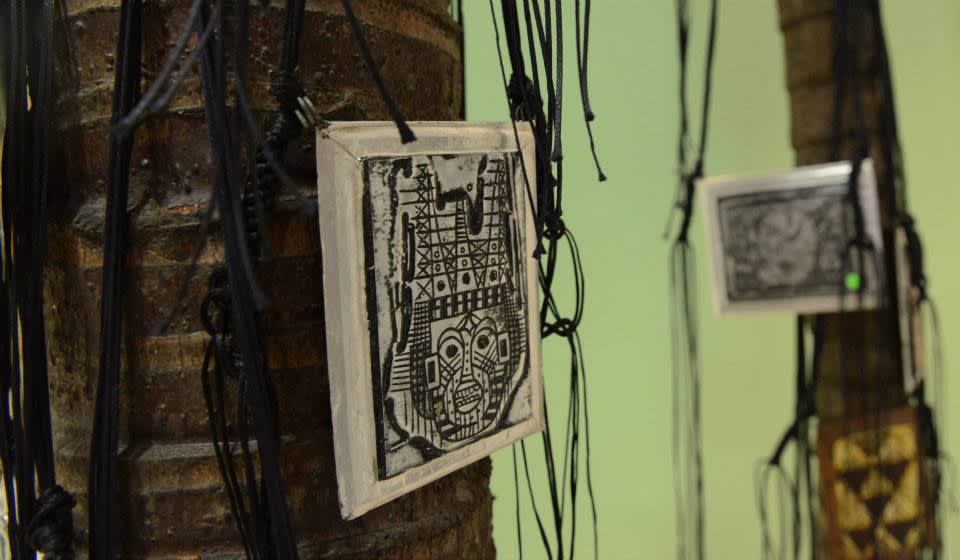 Exhibition of recent works by Bruce Onobrakpeya