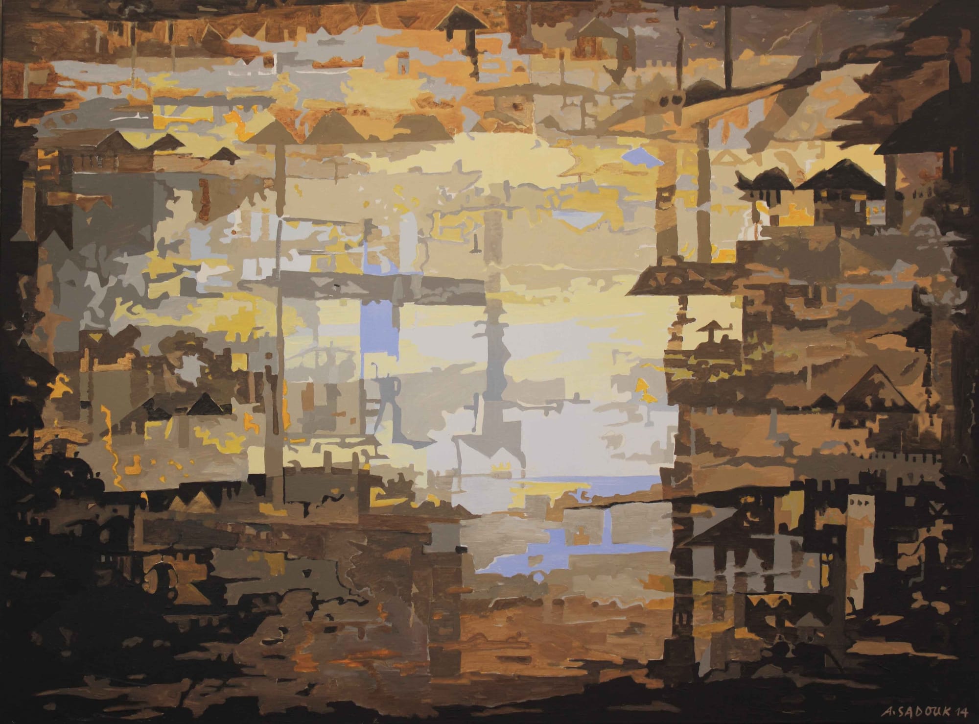 Abdallah Sadouk, Le Balcon, 2014