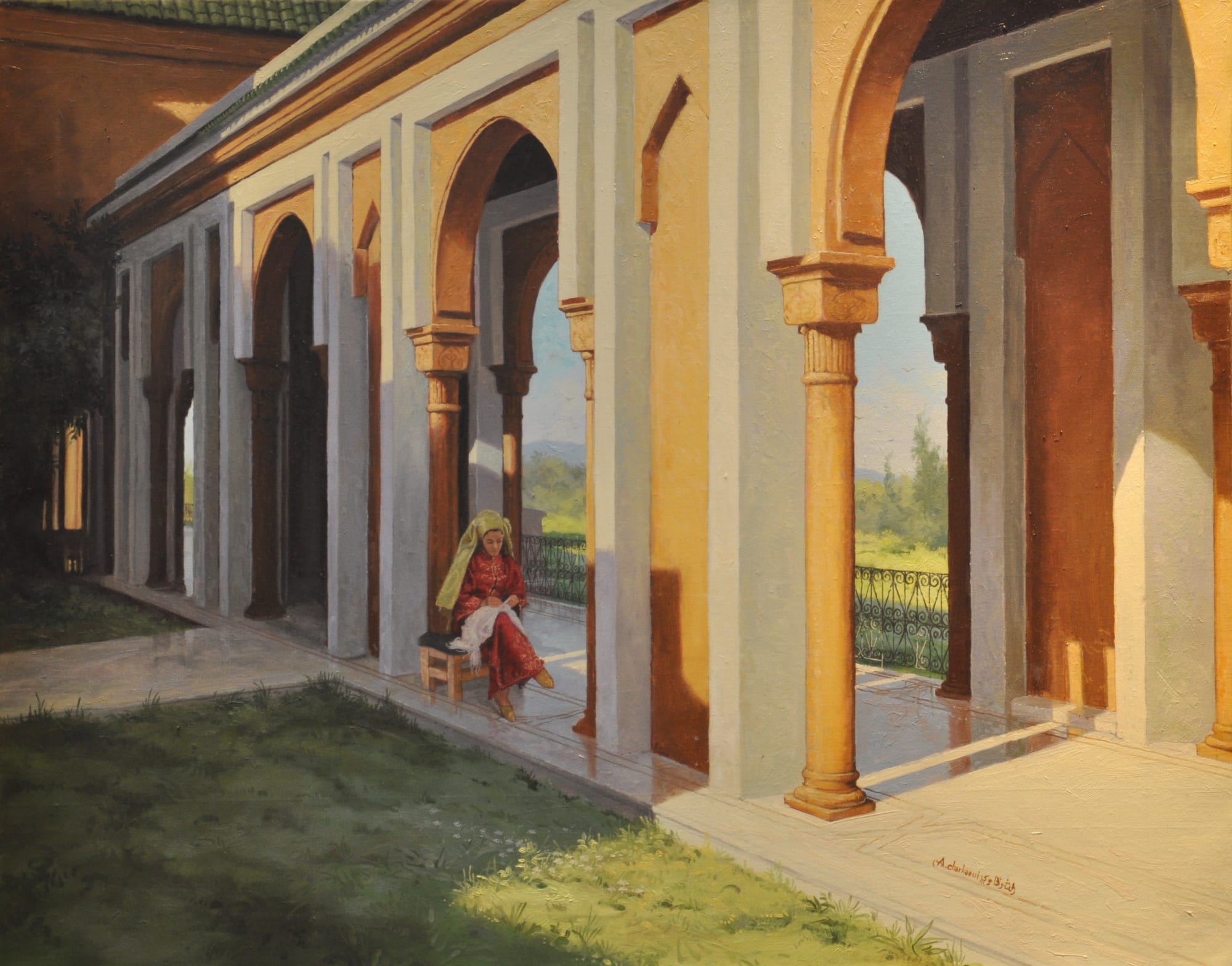 Abdelaziz Charkaoui, La brodeuse, 2015