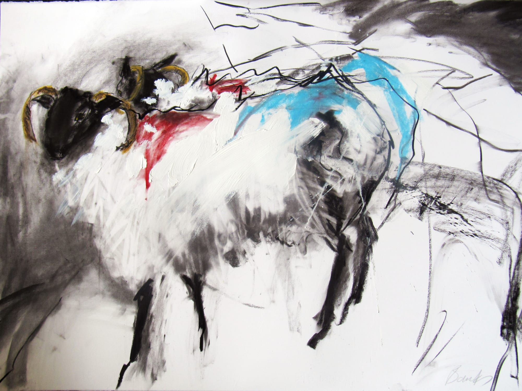 Margo Banks, Two Teeromoyle Sheep