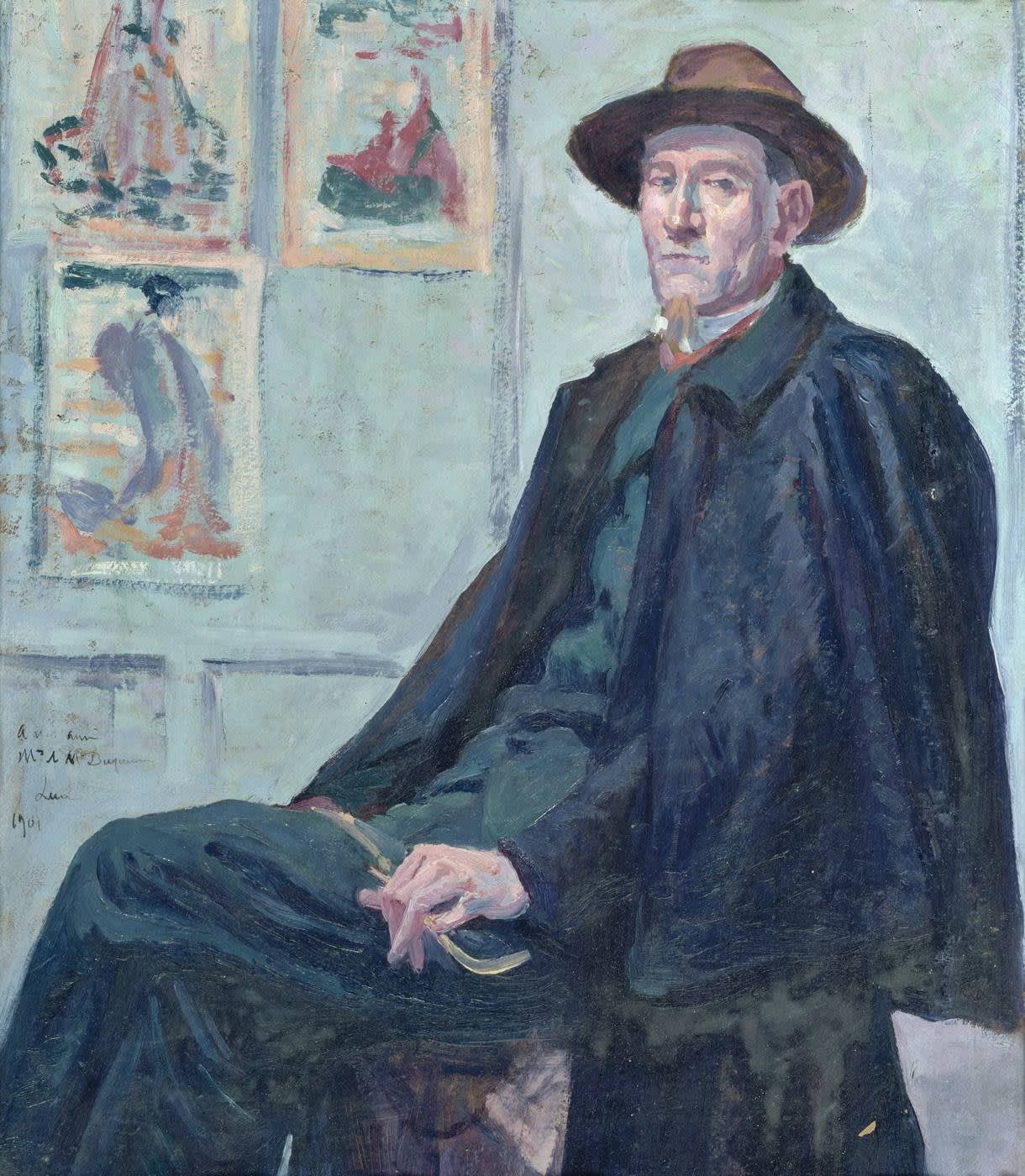 Maximilien Luce (1858-1941) F&eacute;lix F&eacute;n&eacute;on Oil on cardboard 45.5 x 39.cm &copy; Mus&eacute;e d'Orsay