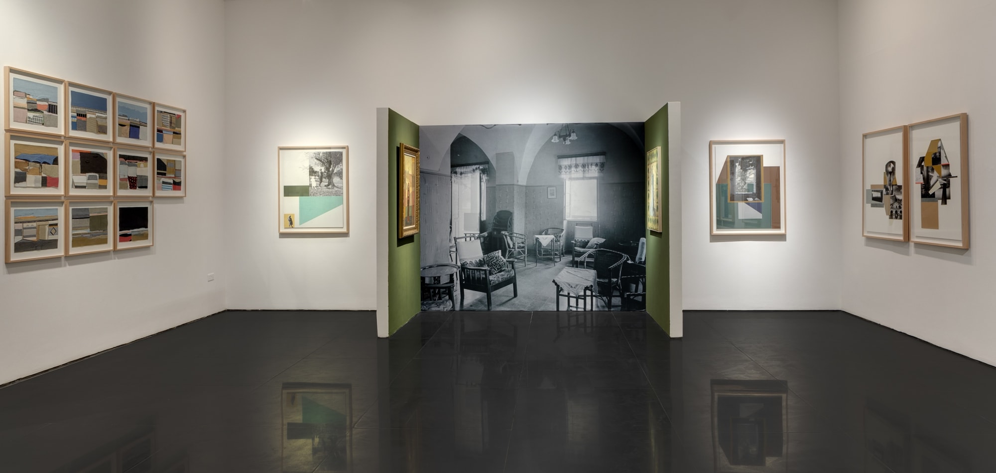 El Beit, an Exhibition of Hazem Harb, Sliman Mansour and Mohammad Joha