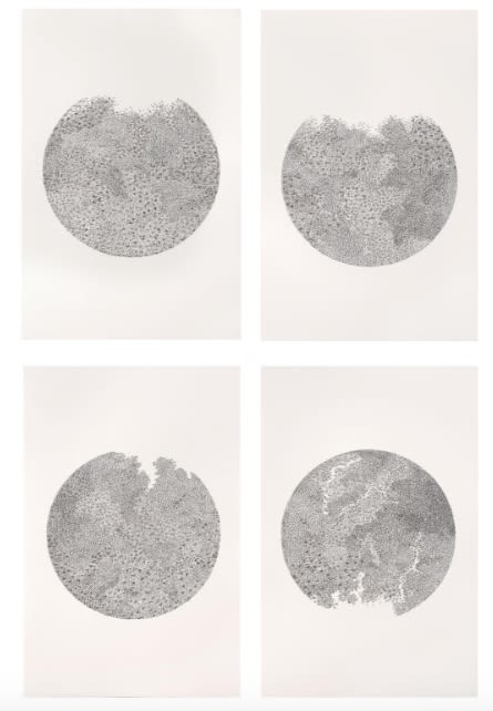 Untitled 2, Ink on Paper, 100 x 66 cm, 2018