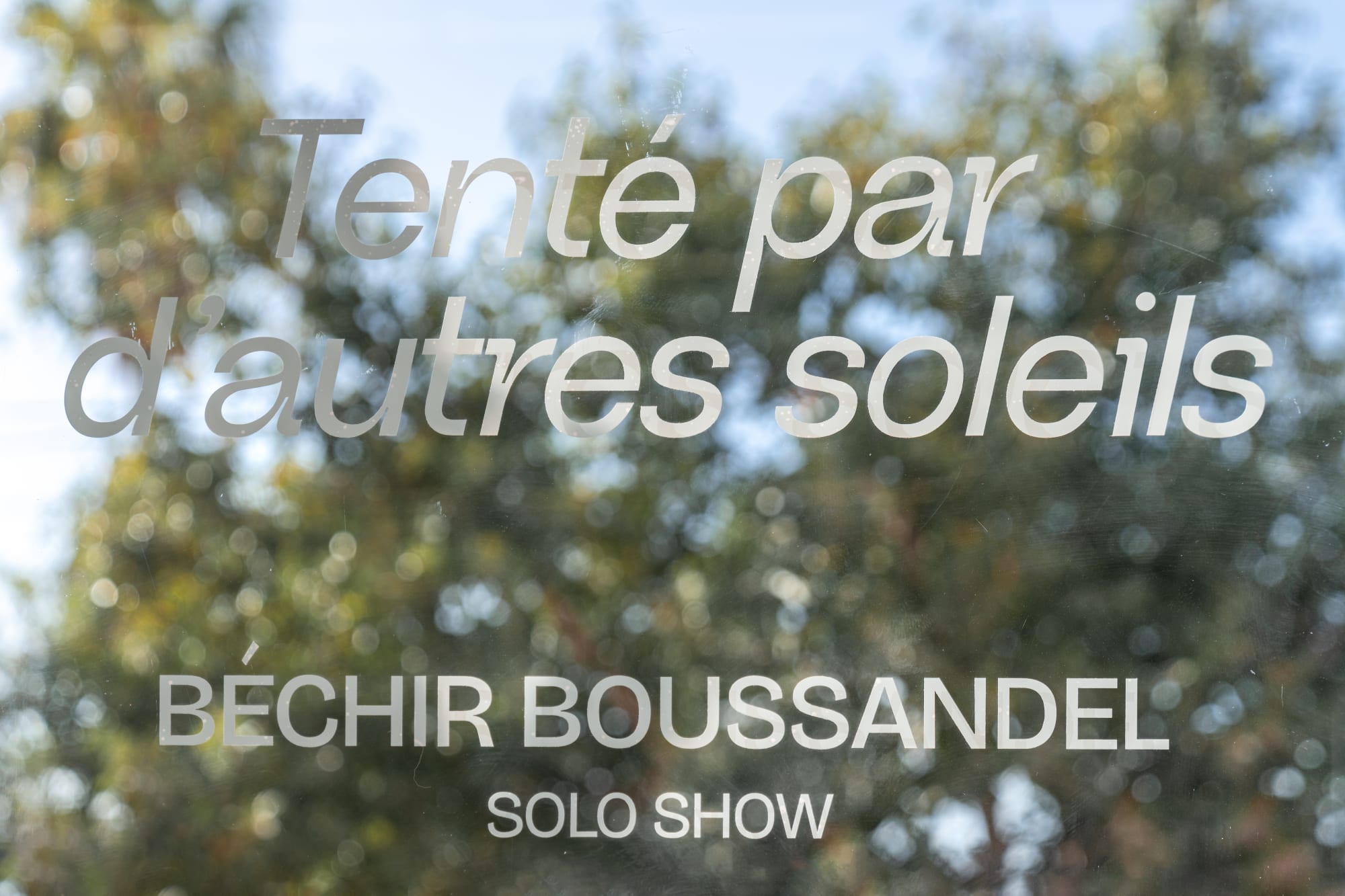 Béchir Boussandel | Tenté par d’autres Soleils