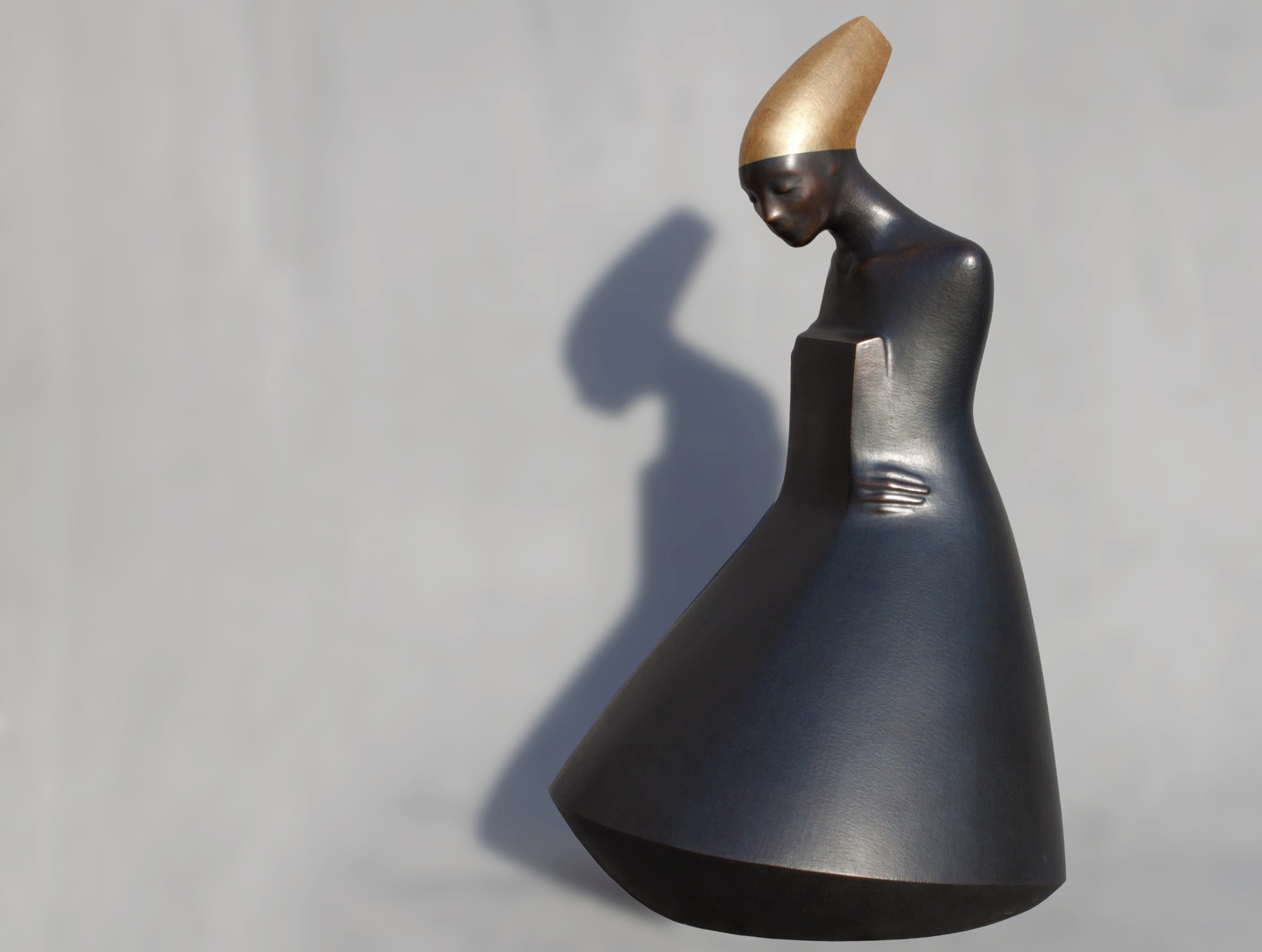 The Student, 2016, Bronze, 35x37x65cm