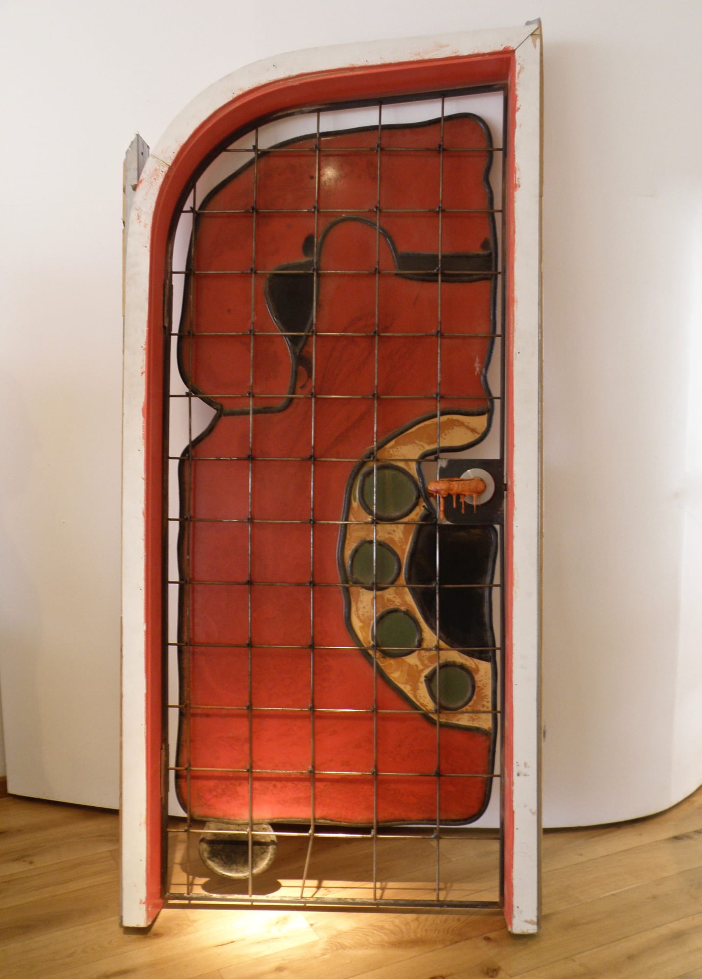 Door By Gaetano Pesce, for Chiat Day Offices, c. 1993-94 Resin and metal