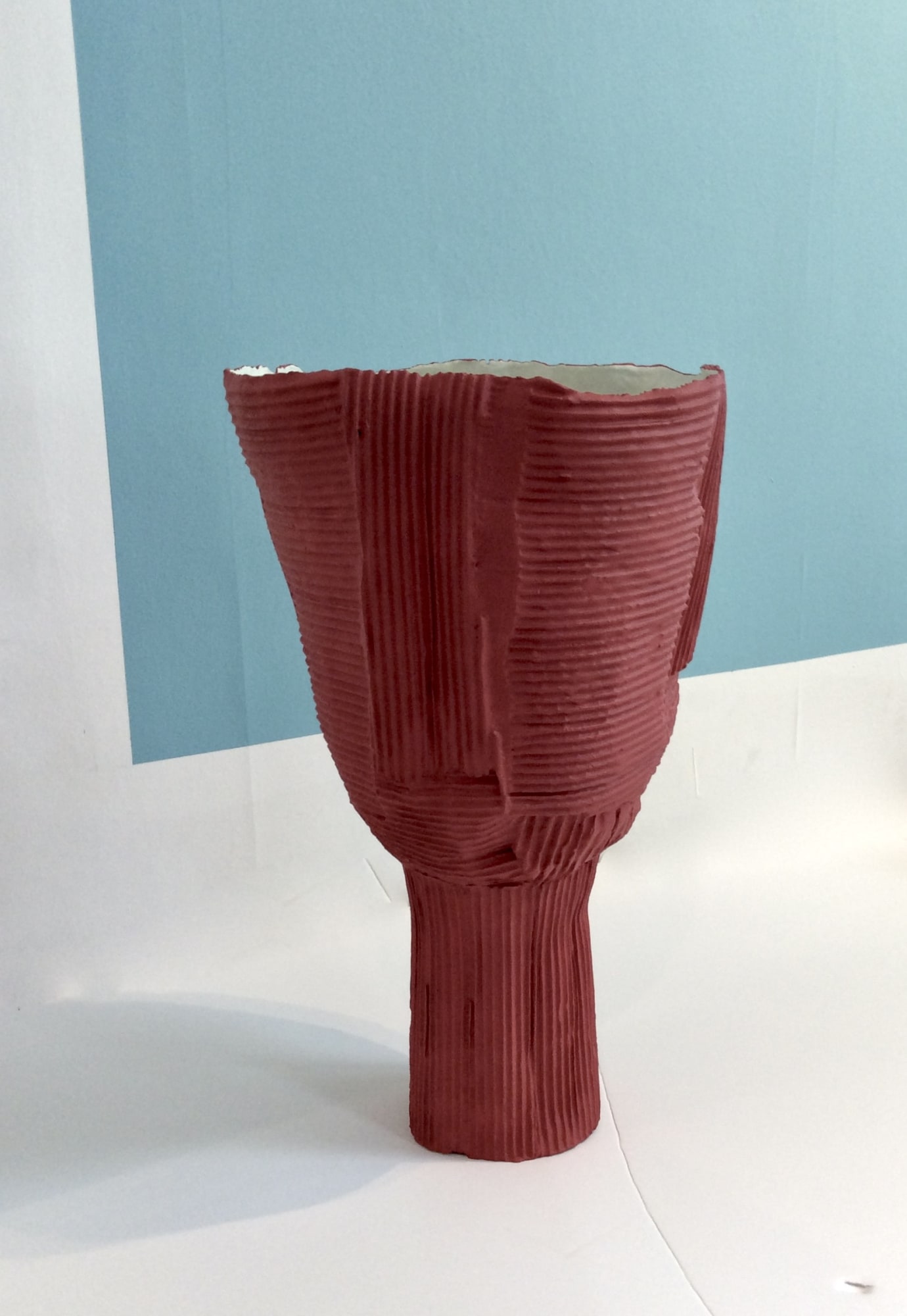 Paola Paronetto, Tulipano - Cartoccio Ceramic Sculpture, Contemporary