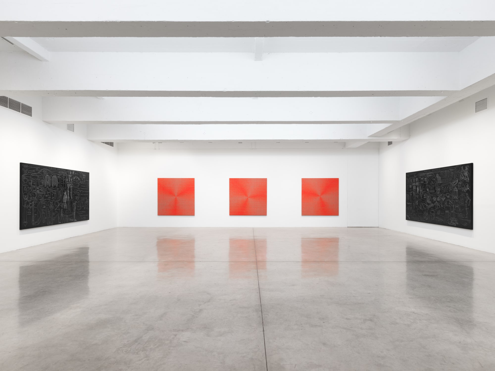 Saban's installation image.