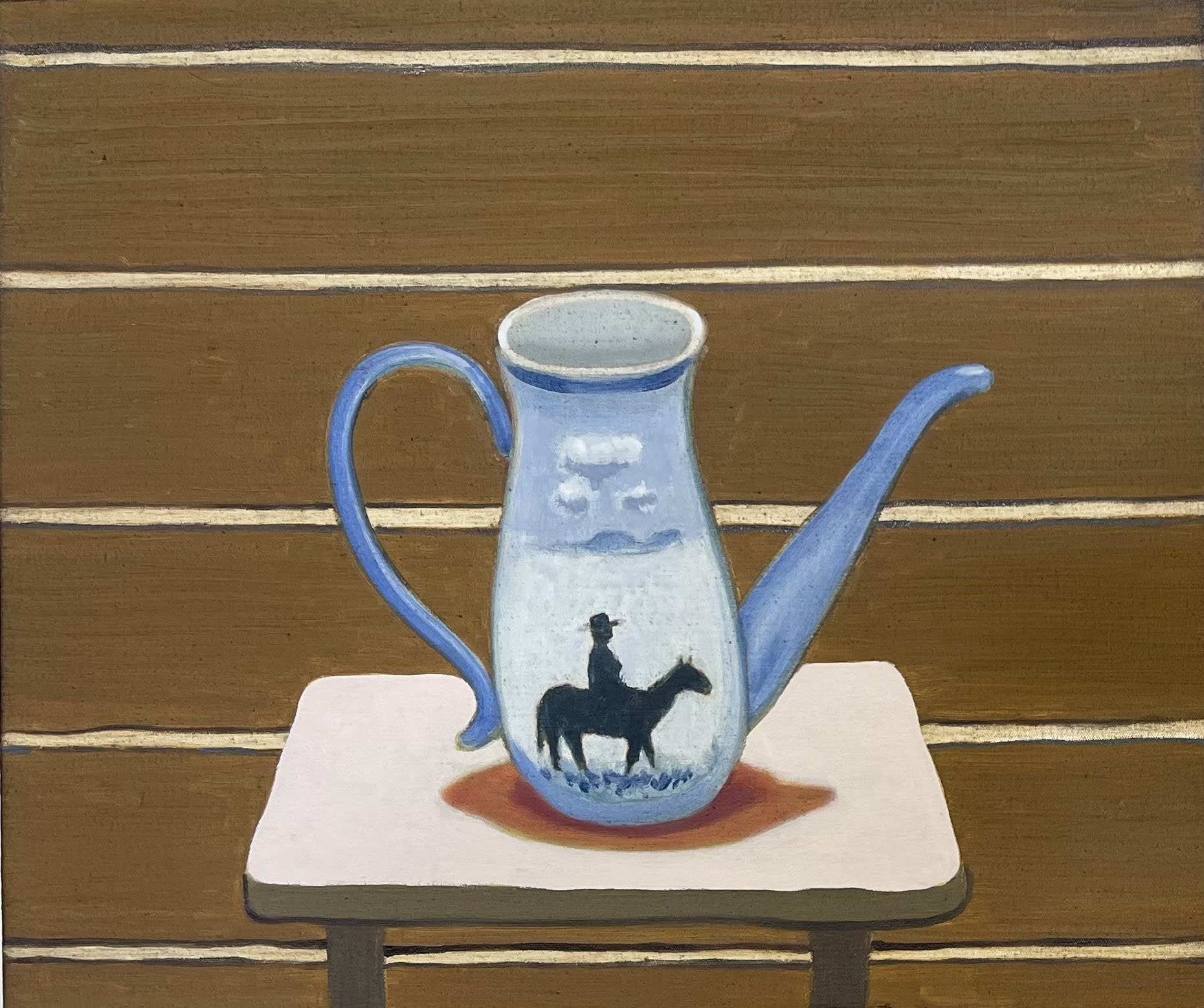 No Knots, 2025 Oil on canvas 20 x 24 inches