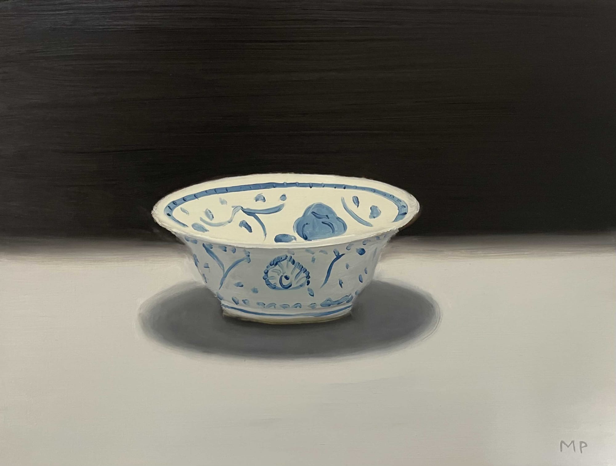 Canton Bowl No. 1, 2025 Oil on linen 12 x 16 inches