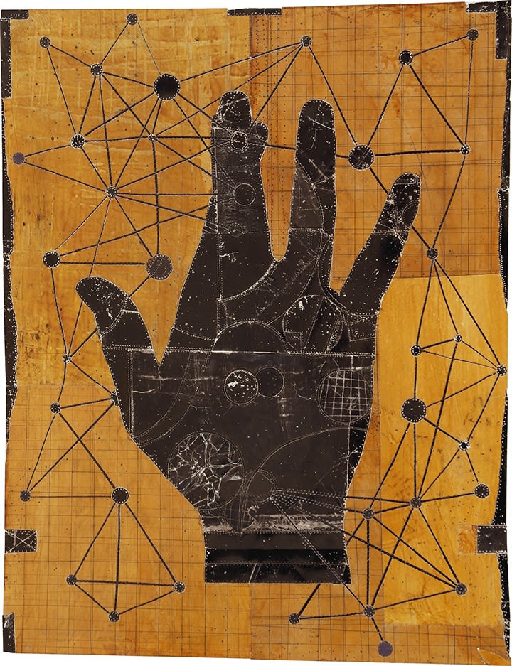 Christopher Pekoc, 39 Planets (with Large Black Hand), 1997-2014