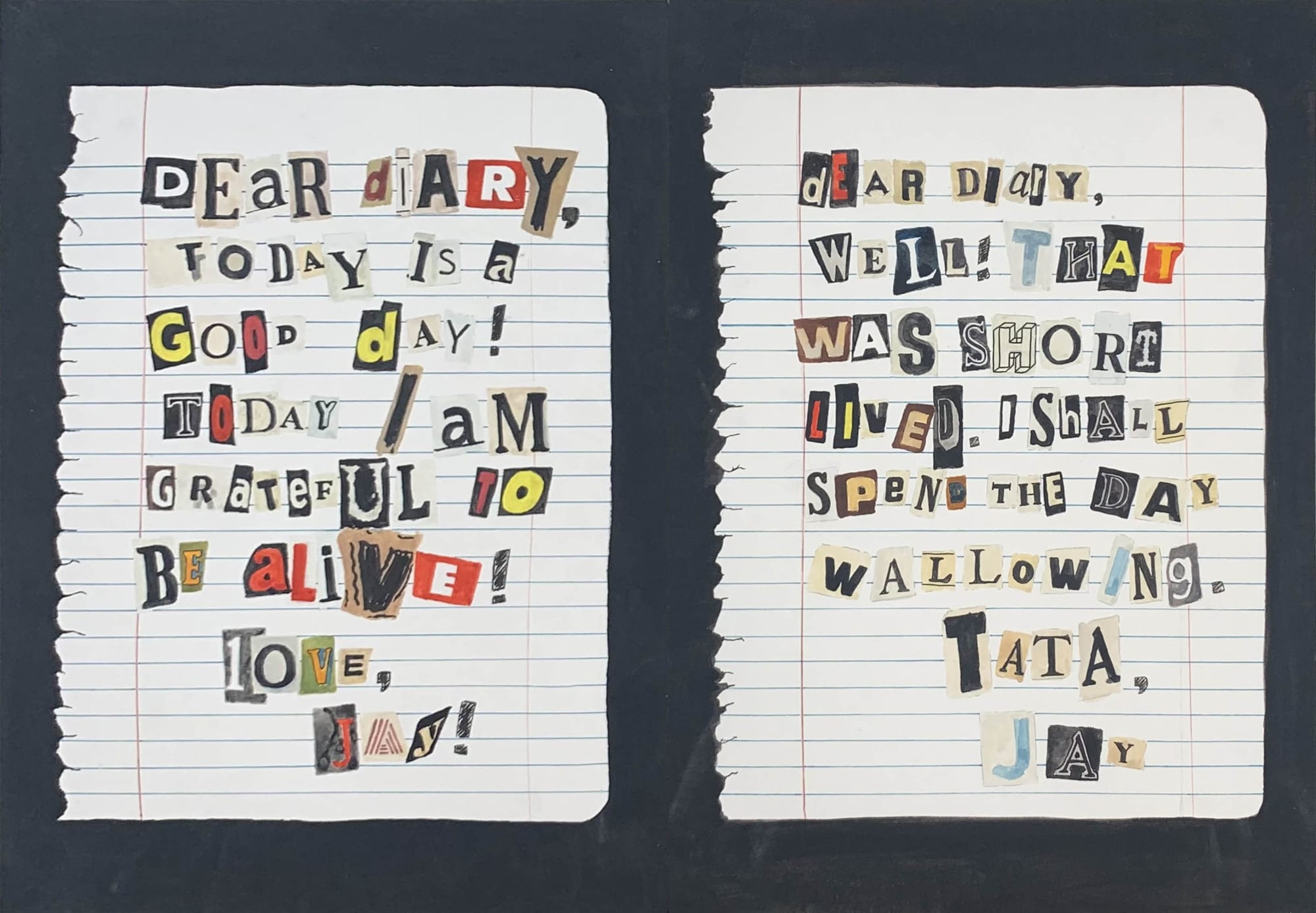 Jay Peperone, Dear Diary, 2020