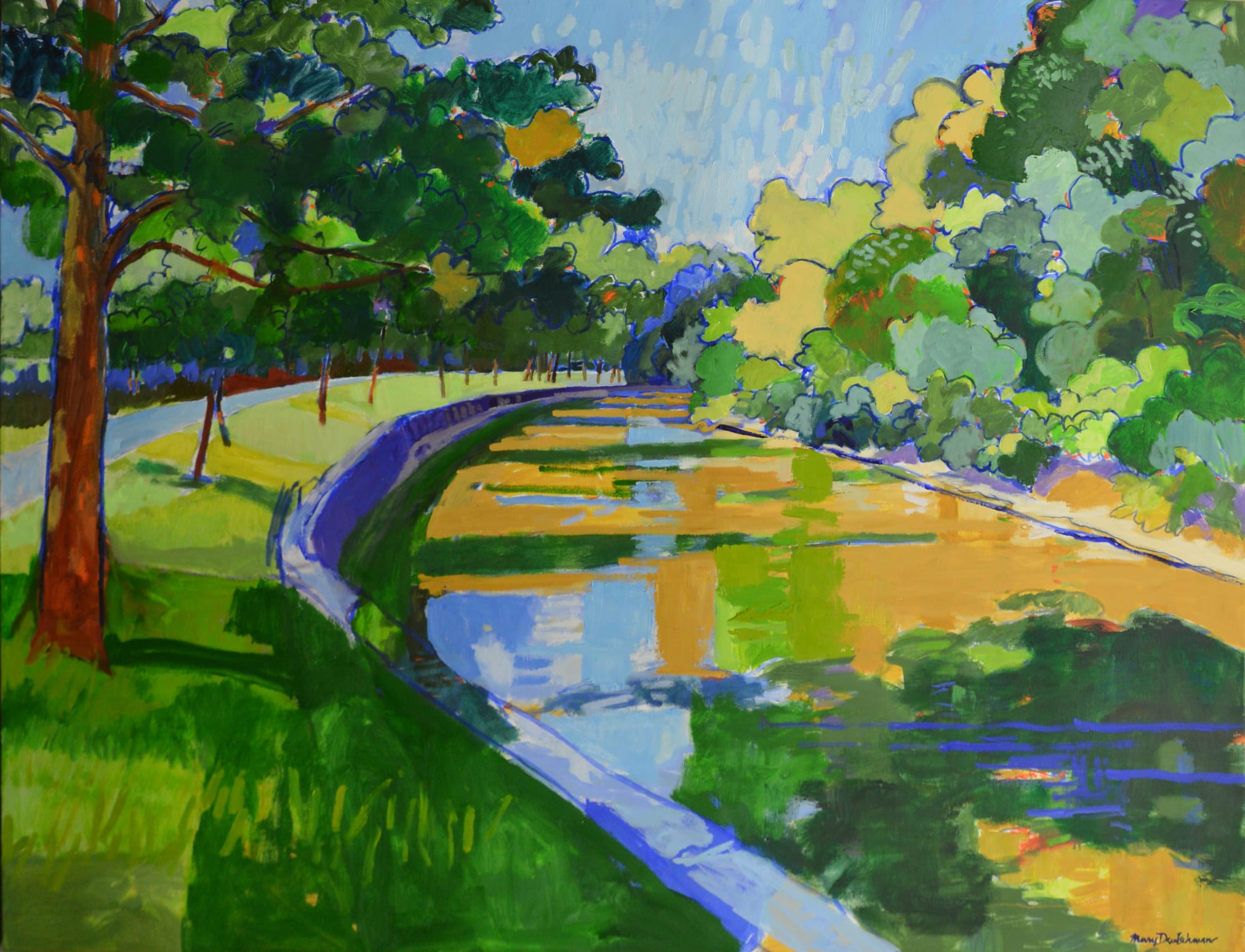 Mary Deutschman, 0918 River Deep in the Woods, 2016