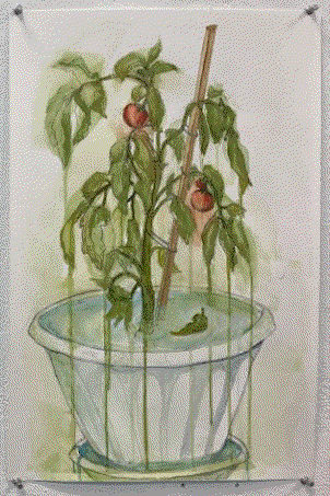 Liana Gonzalez, Drowned Plant Series 3, 2021