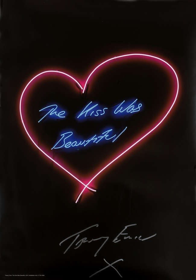 Tracey Emin, The Kiss Was Beautiful