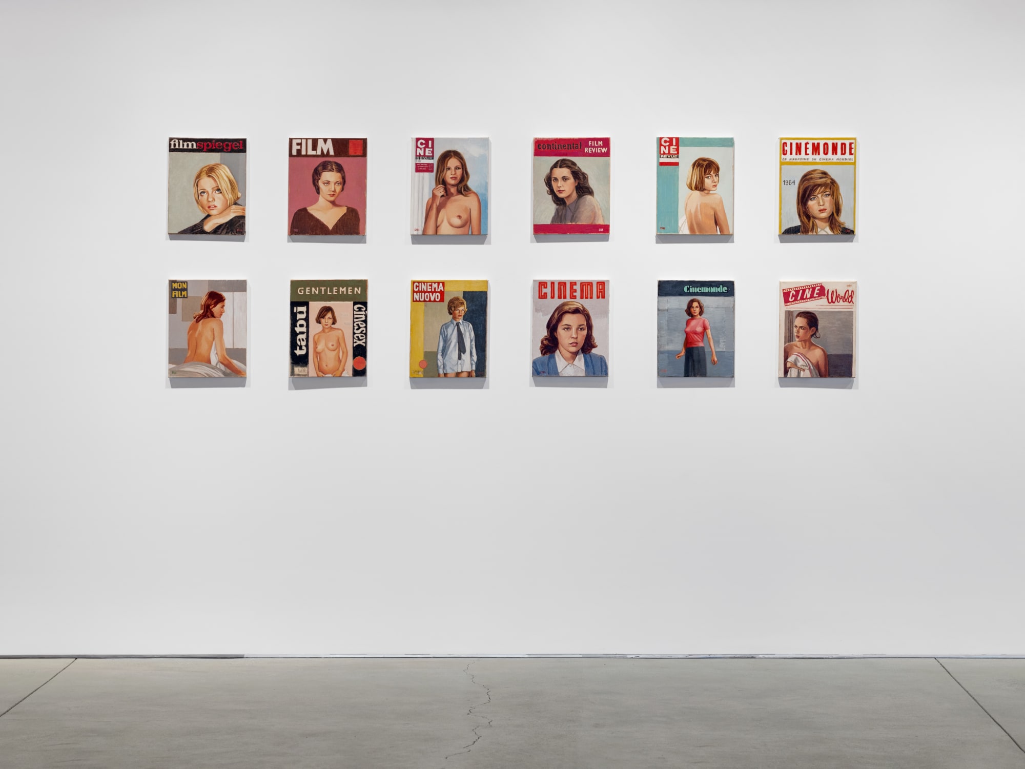 Duncan Hannah Flesh and Fantasy Installation View 2