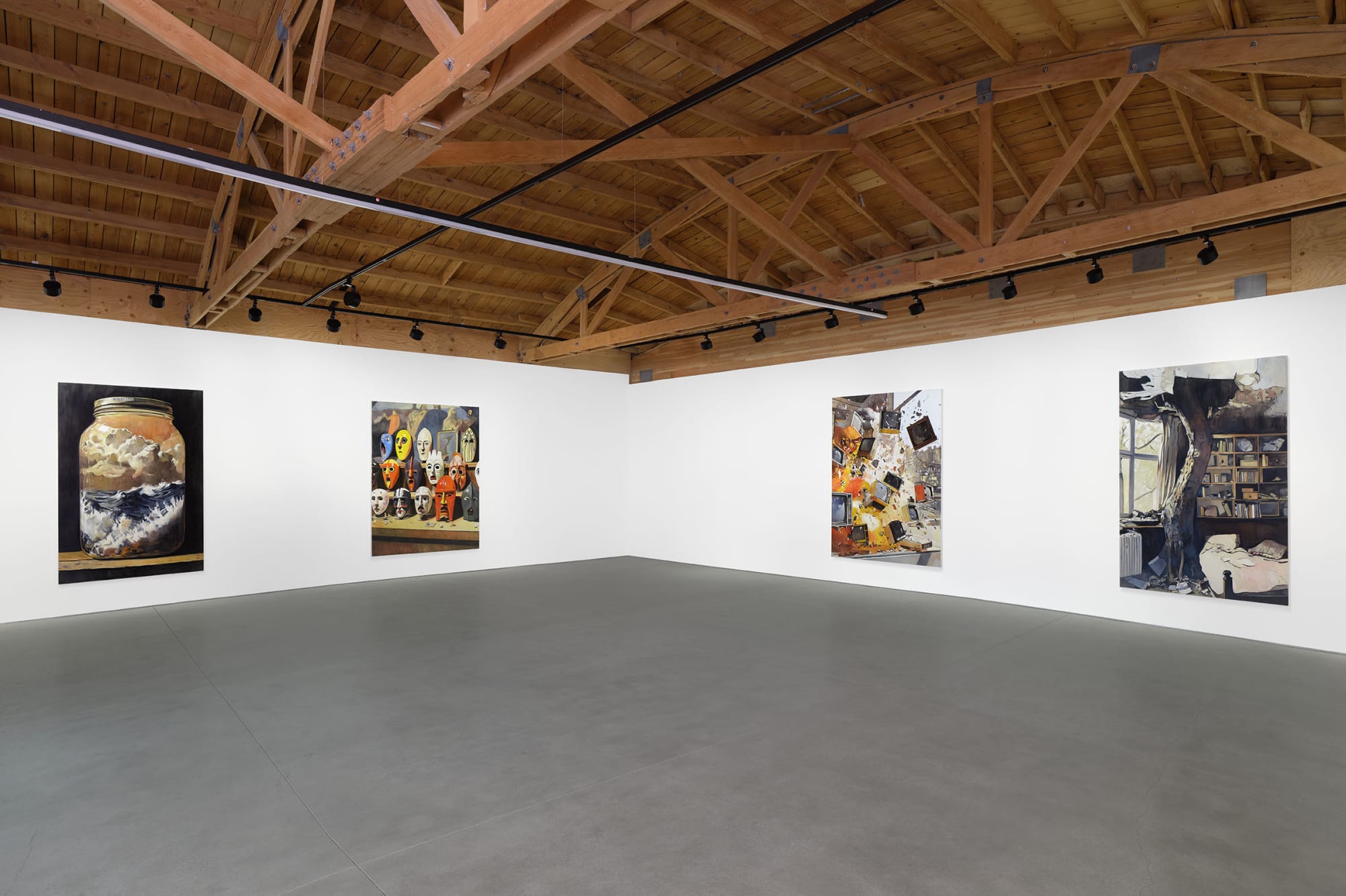 Oliver Clegg always right, sometimes left Installation View 5