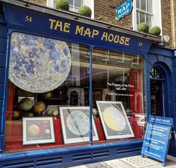 The Mapping of the Moon : 1669 – 1969